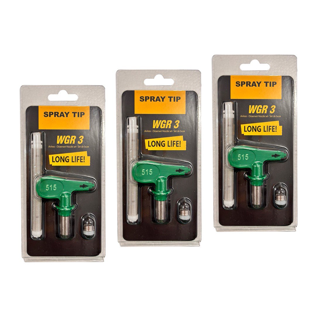 Set 3 duze airless,HEA ProTip 515, 0.015, inch, 50, 0554515 Set 3 duze airless,HEA ProTip 515, 0.015, inch, 50, 0554515